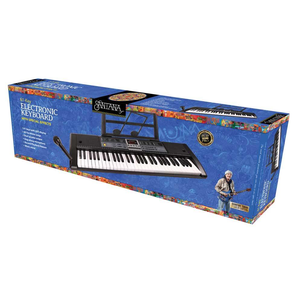 61-KEY ELECTRONIC KEYBOARD – Santana Sounds